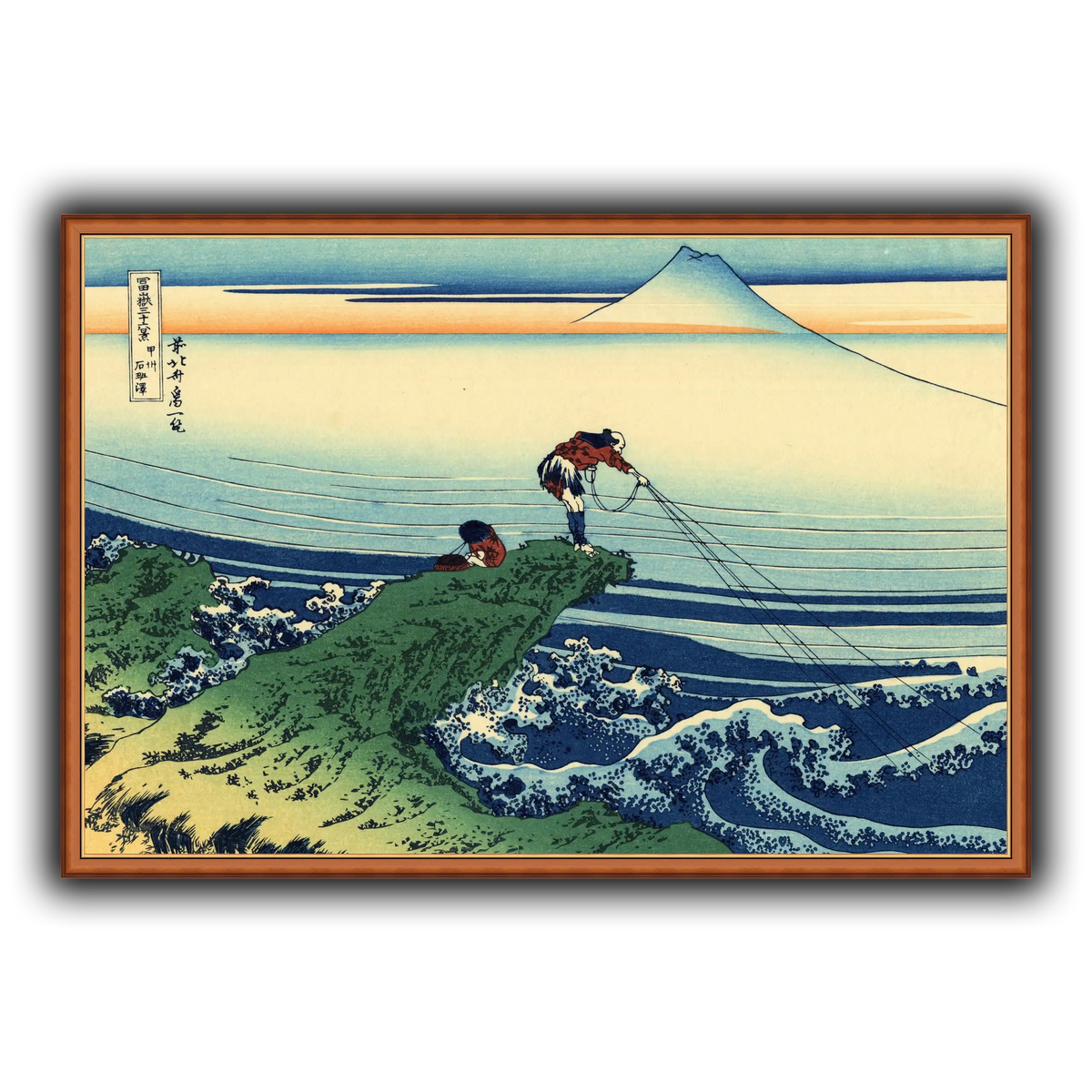 Kajikazawa_in_Kai_province_Katsushika Hokusai