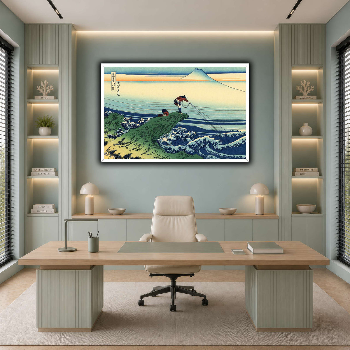 Kajikazawa_in_Kai_province_Katsushika Hokusai cool-office