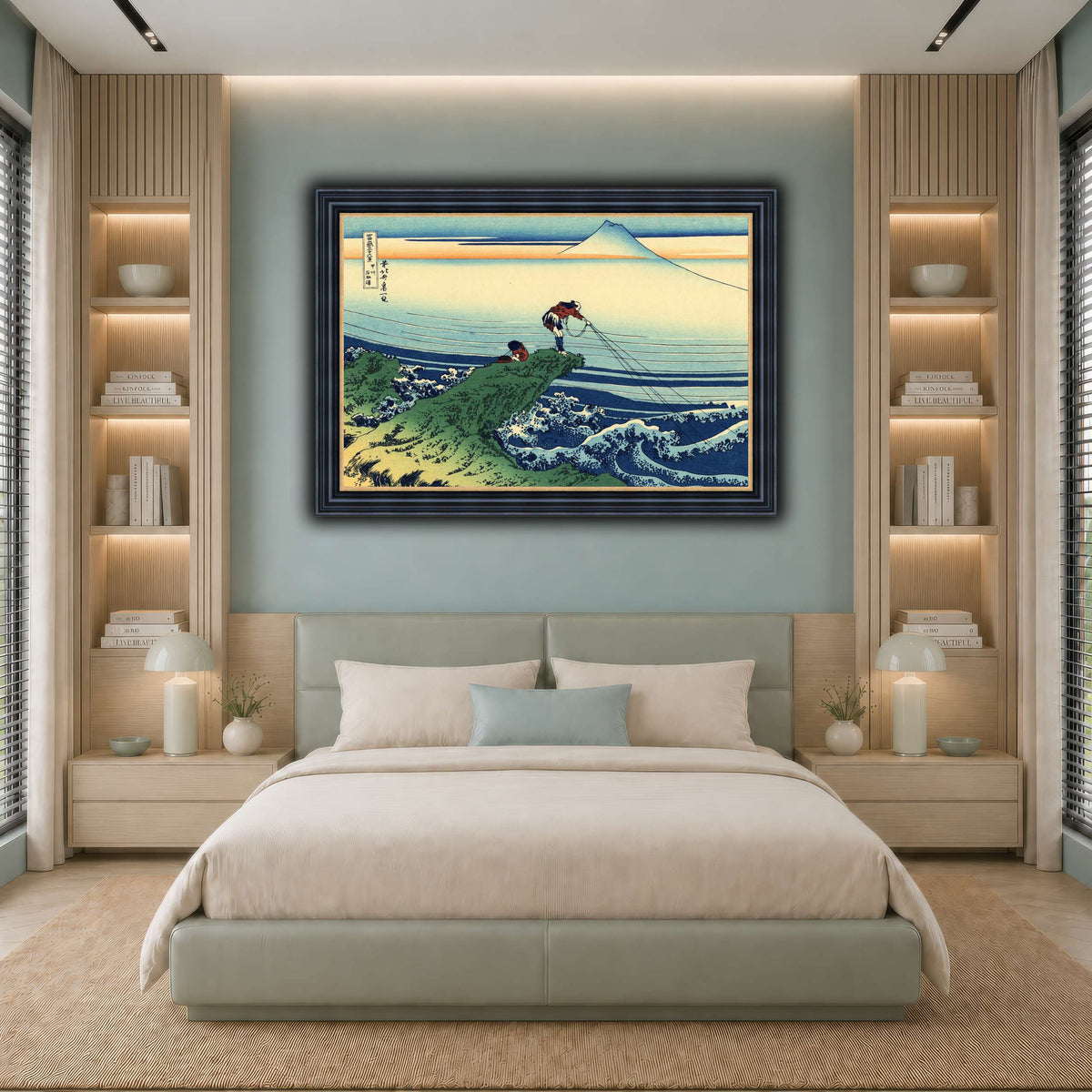 Kajikazawa_in_Kai_province_Katsushika Hokusai cool-bedroom