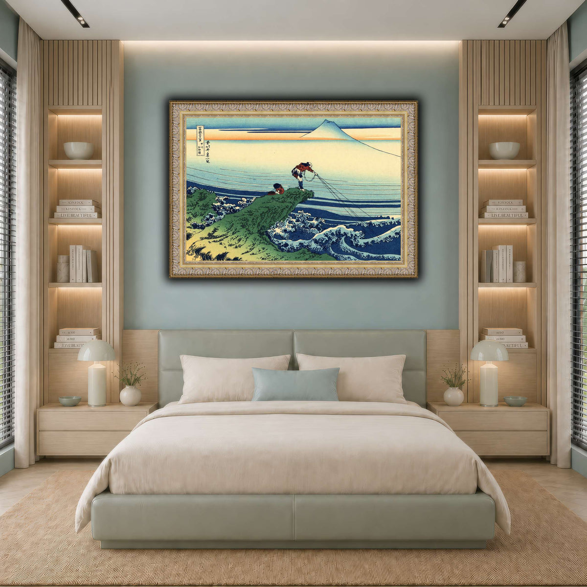 Kajikazawa_in_Kai_province_Katsushika Hokusai cool-bedroom