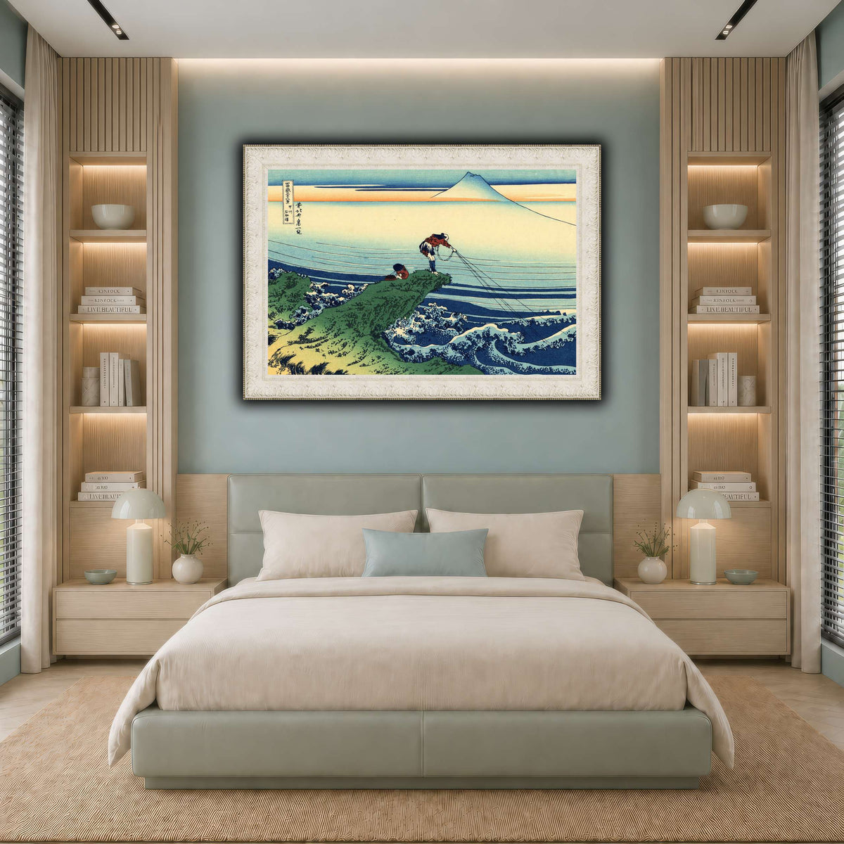 Kajikazawa_in_Kai_province_Katsushika Hokusai cool-bedroom