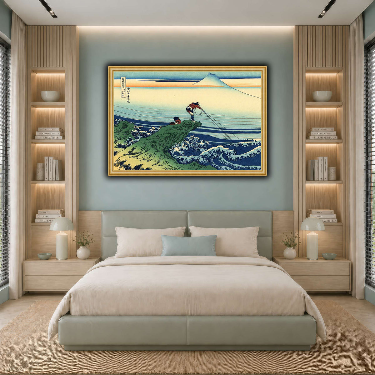 Kajikazawa_in_Kai_province_Katsushika Hokusai cool-bedroom