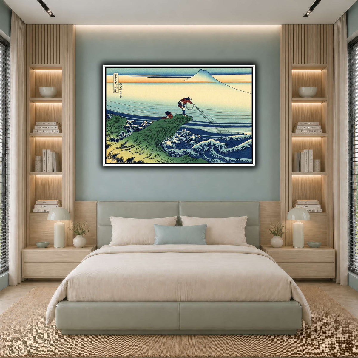 Kajikazawa_in_Kai_province_Katsushika Hokusai cool-bedroom