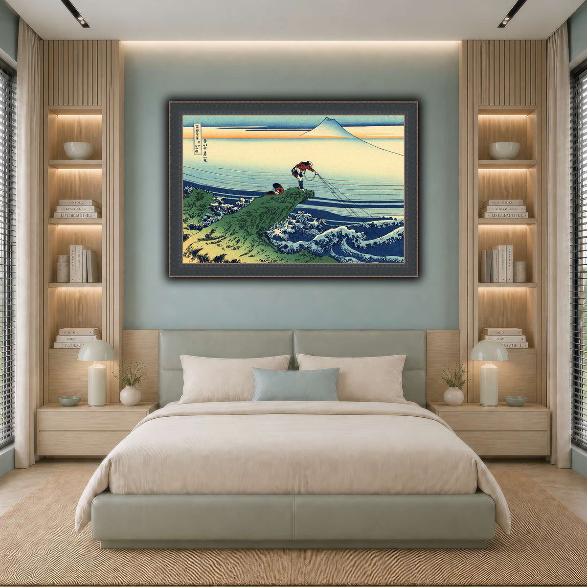 Kajikazawa_in_Kai_province_Katsushika Hokusai cool-bedroom