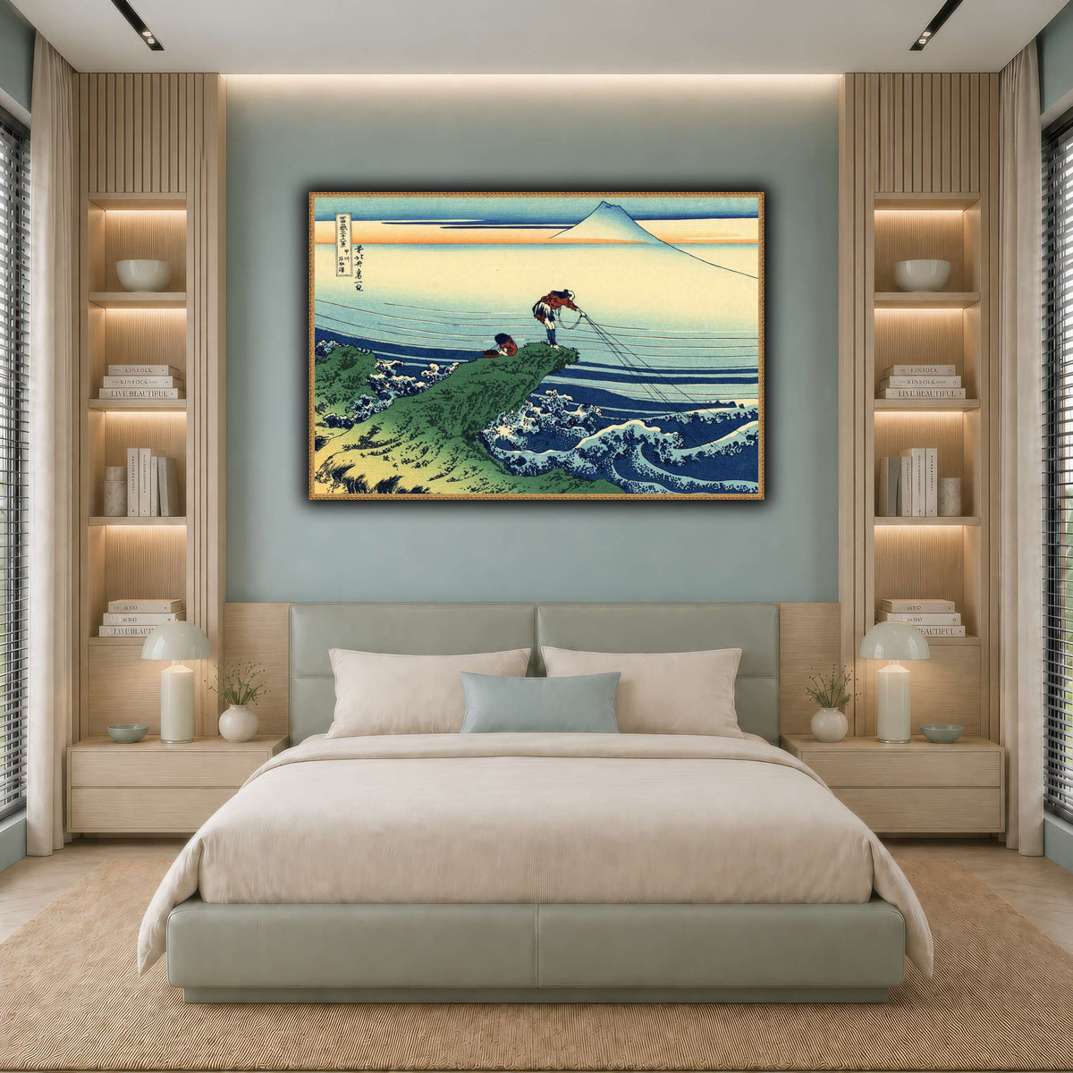Kajikazawa_in_Kai_province_Katsushika Hokusai cool-bedroom