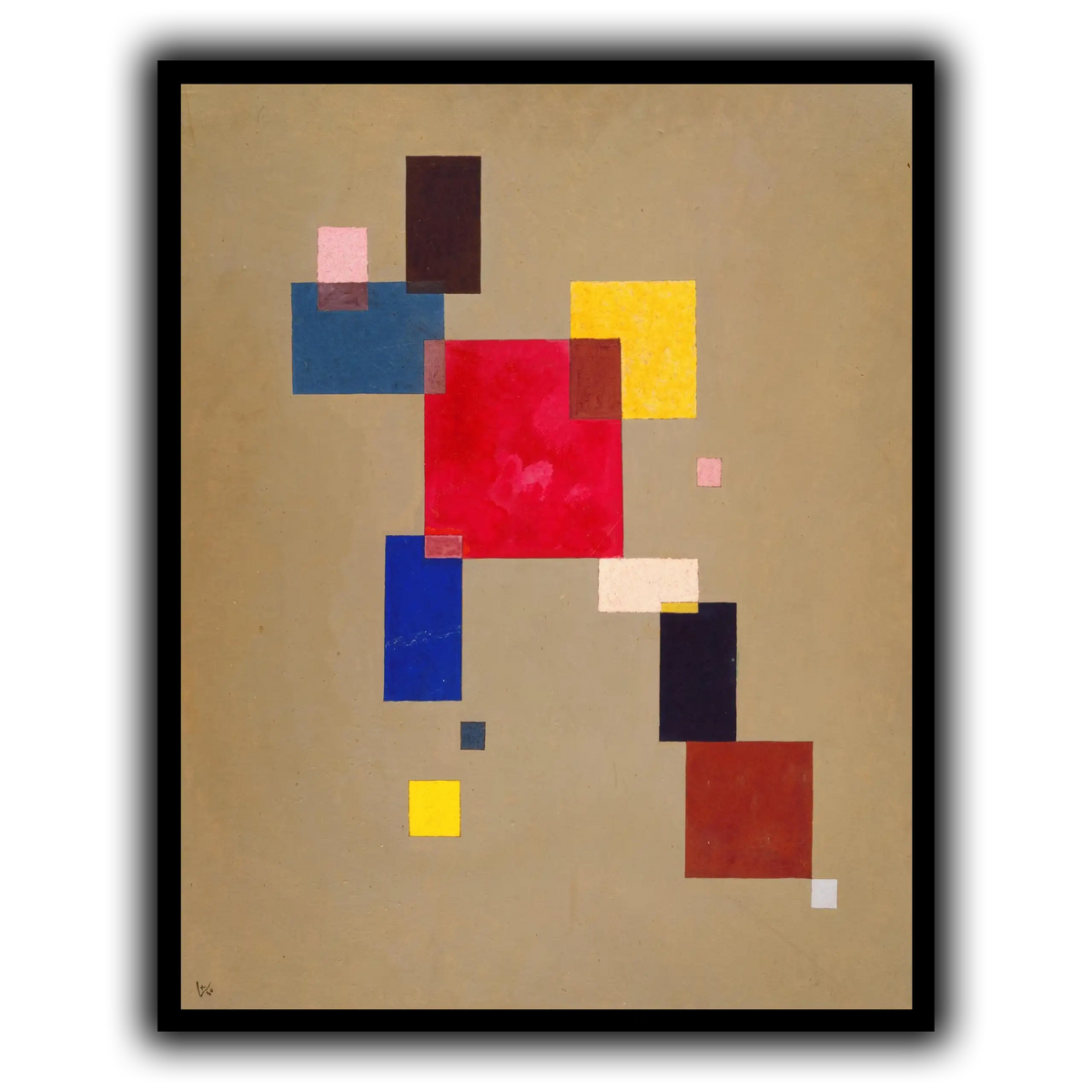 Kandinsky_-_13_Rechtecke,_1930