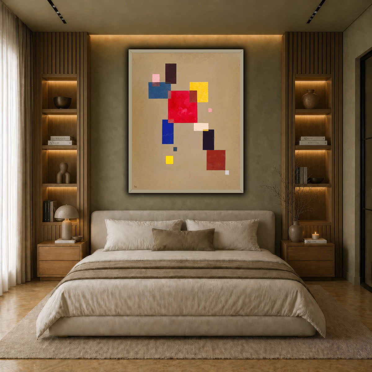Kandinsky_-_13_Rechtecke,_1930 earth-bedroom