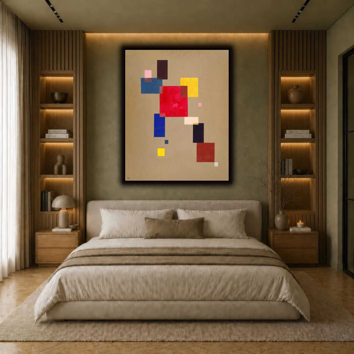 Kandinsky_-_13_Rechtecke,_1930 earth-bedroom