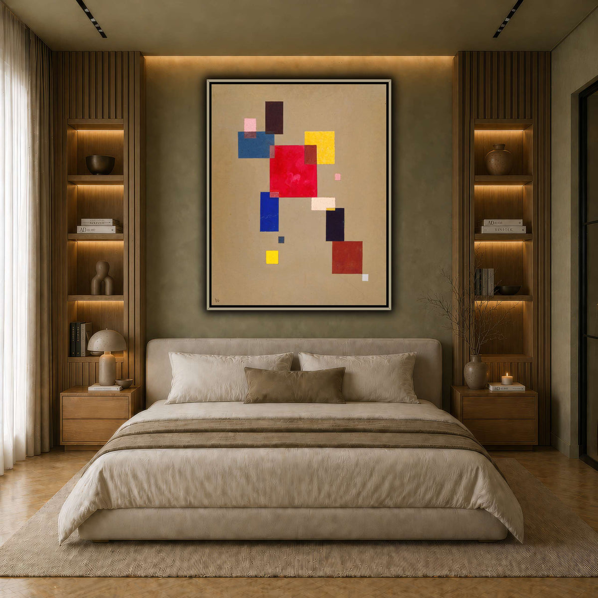 Kandinsky_-_13_Rechtecke,_1930 earth-bedroom