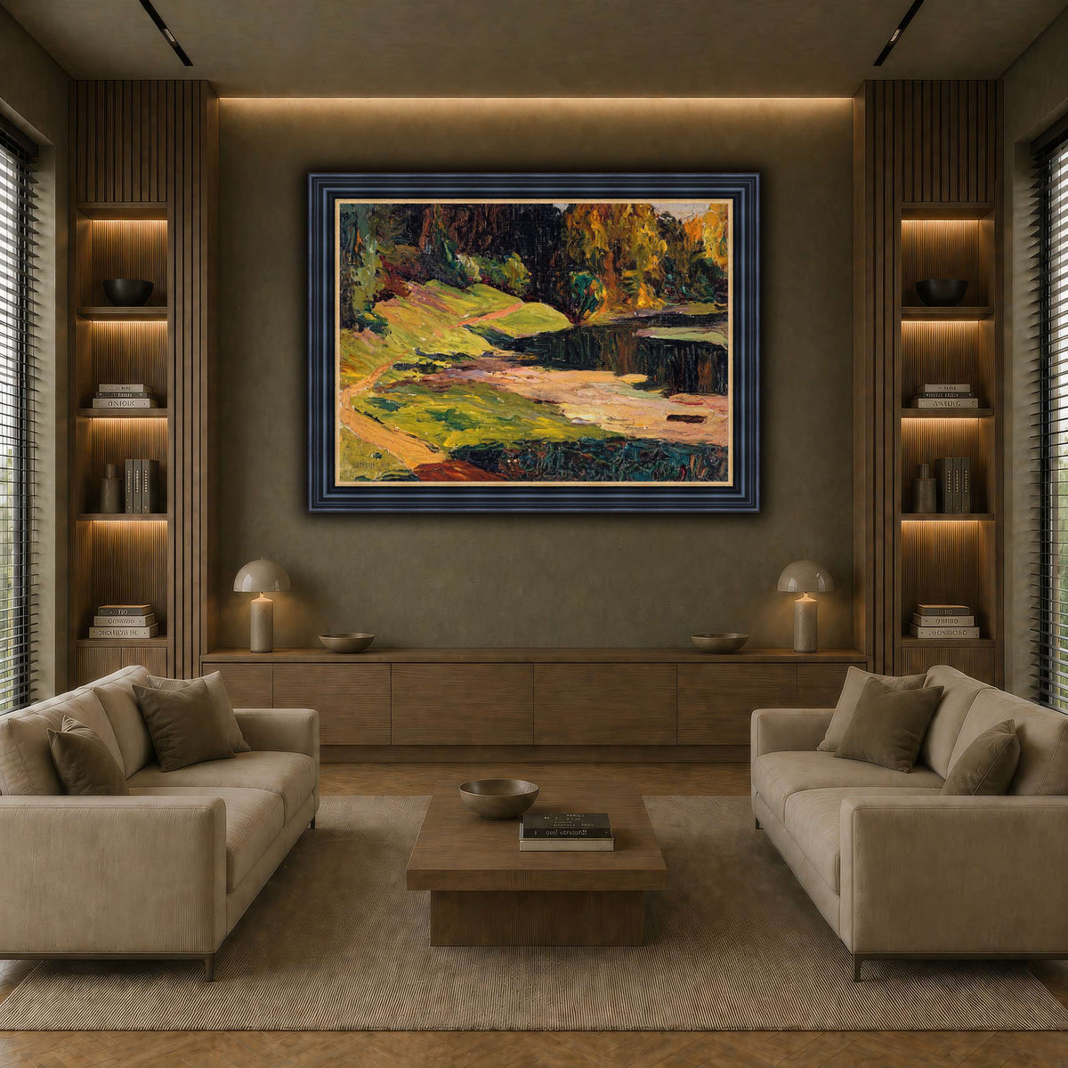 Kandinsky_-_Akhtyrka,_Park,_vers_1901_-_1903 earth-living room
