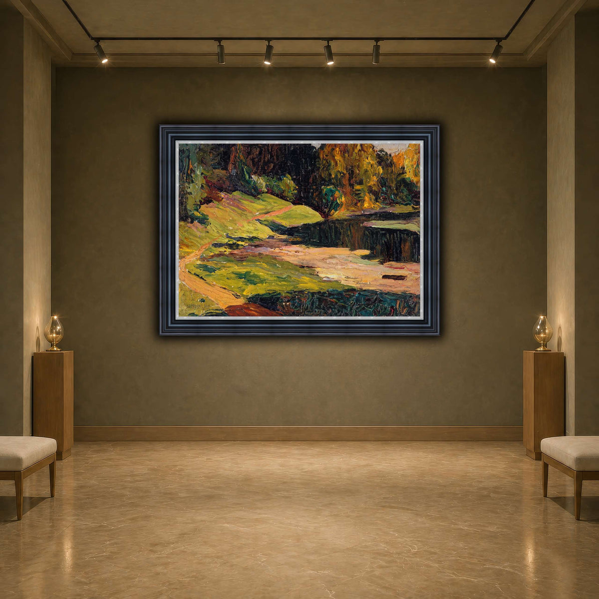 Kandinsky_-_Akhtyrka,_Park,_vers_1901_-_1903 earth-agallery