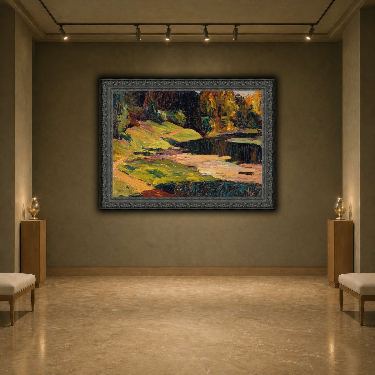 Kandinsky_-_Akhtyrka,_Park,_vers_1901_-_1903 earth-agallery