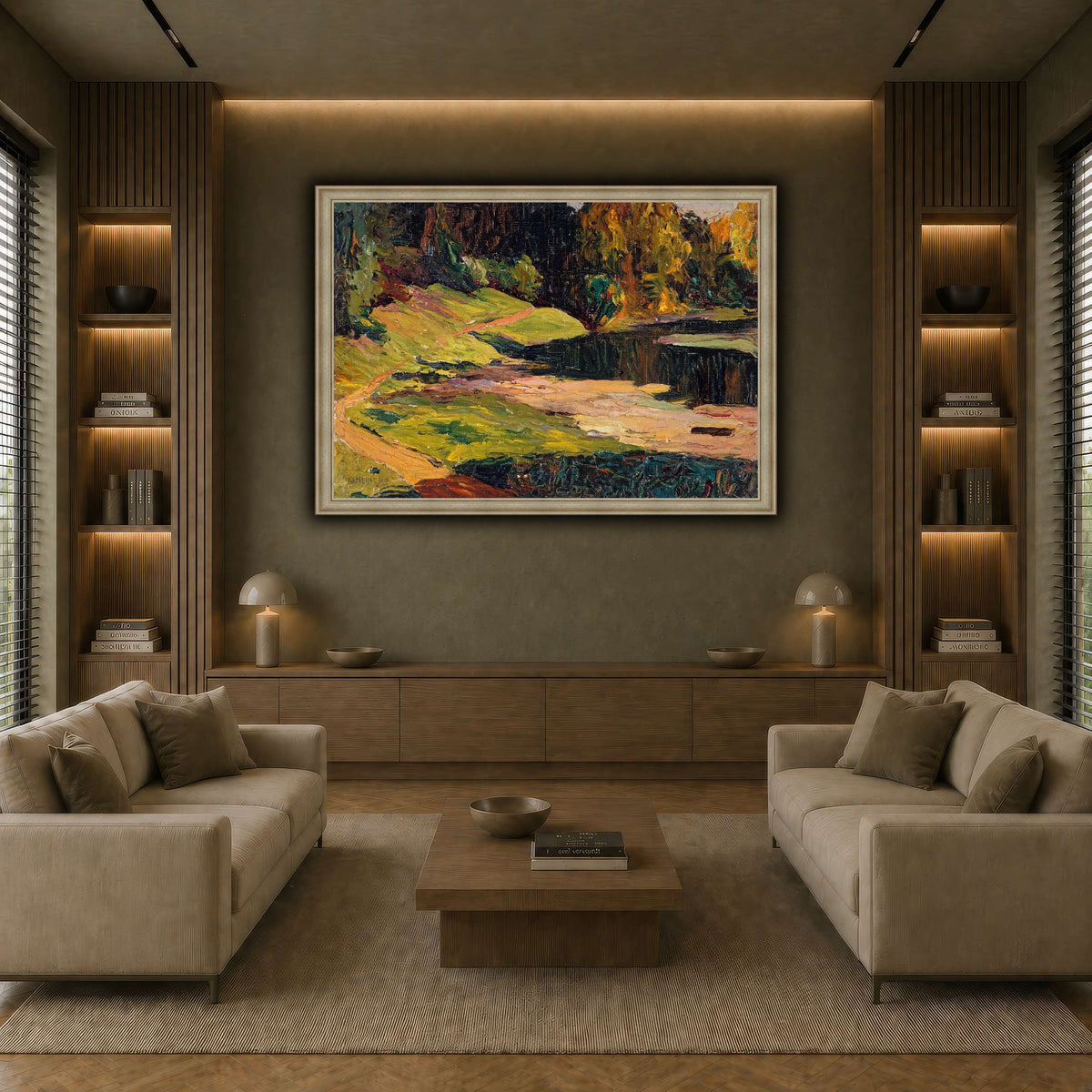Kandinsky_-_Akhtyrka,_Park,_vers_1901_-_1903 earth-living room