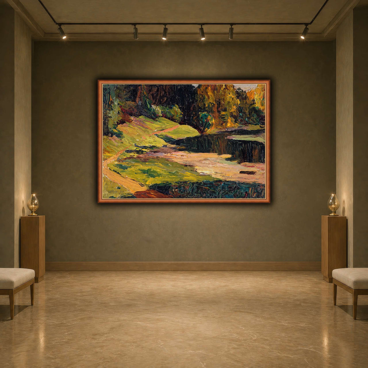 Kandinsky_-_Akhtyrka,_Park,_vers_1901_-_1903 earth-agallery