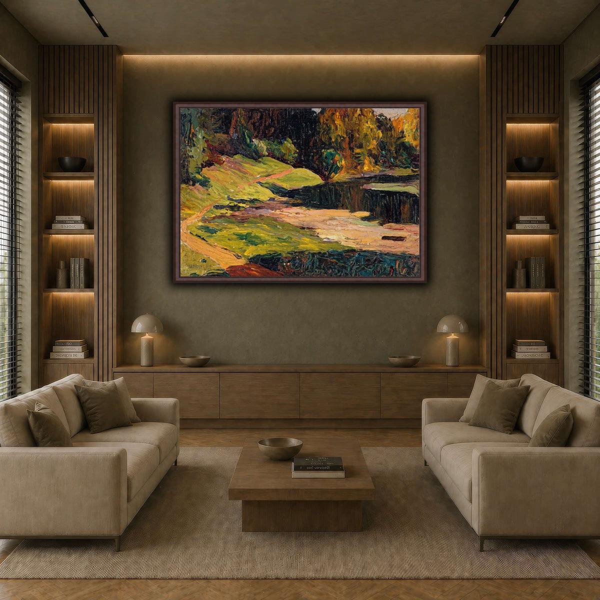 Kandinsky_-_Akhtyrka,_Park,_vers_1901_-_1903 earth-living room