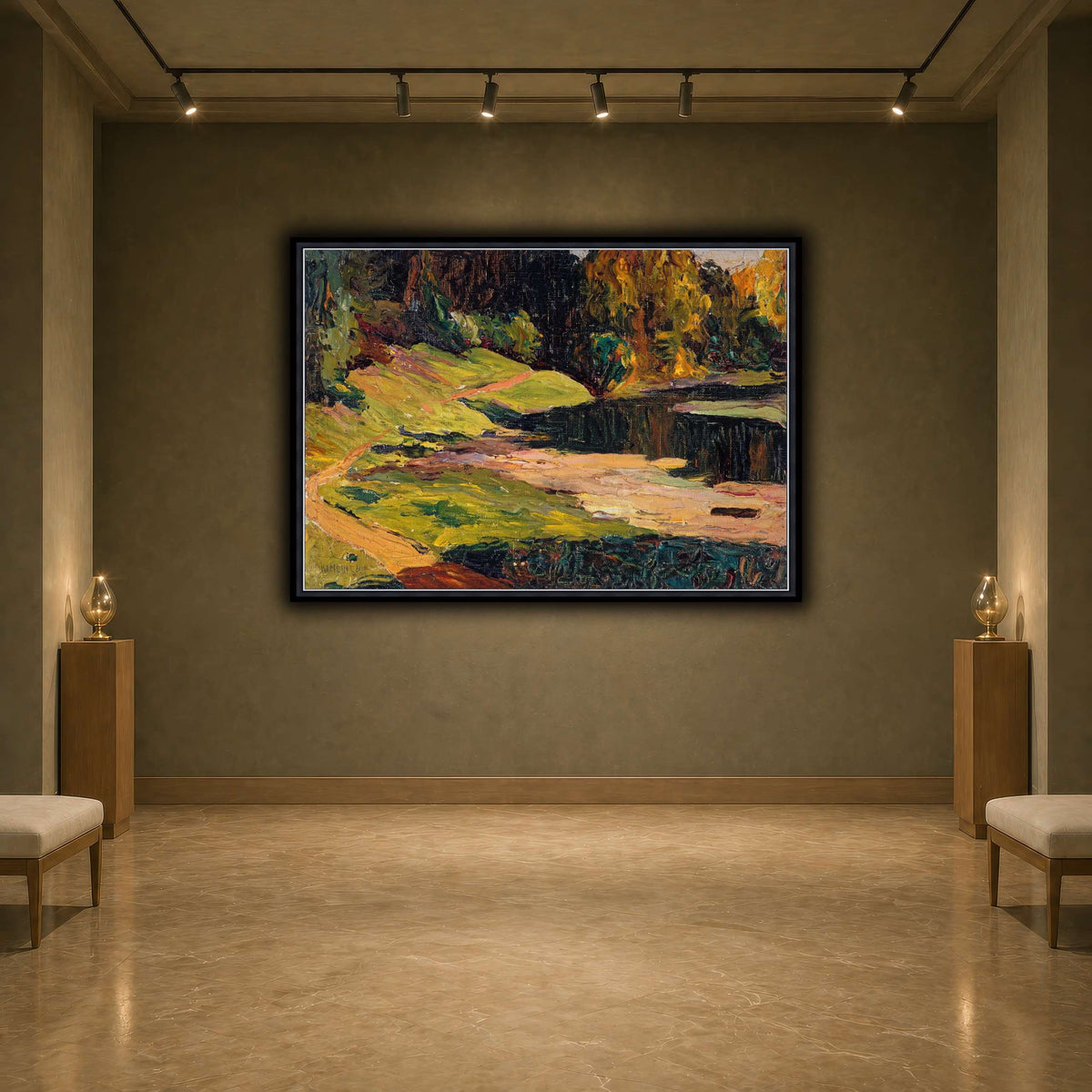 Kandinsky_-_Akhtyrka,_Park,_vers_1901_-_1903 earth-agallery