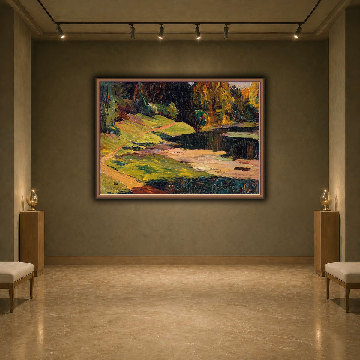 Kandinsky_-_Akhtyrka,_Park,_vers_1901_-_1903 earth-agallery