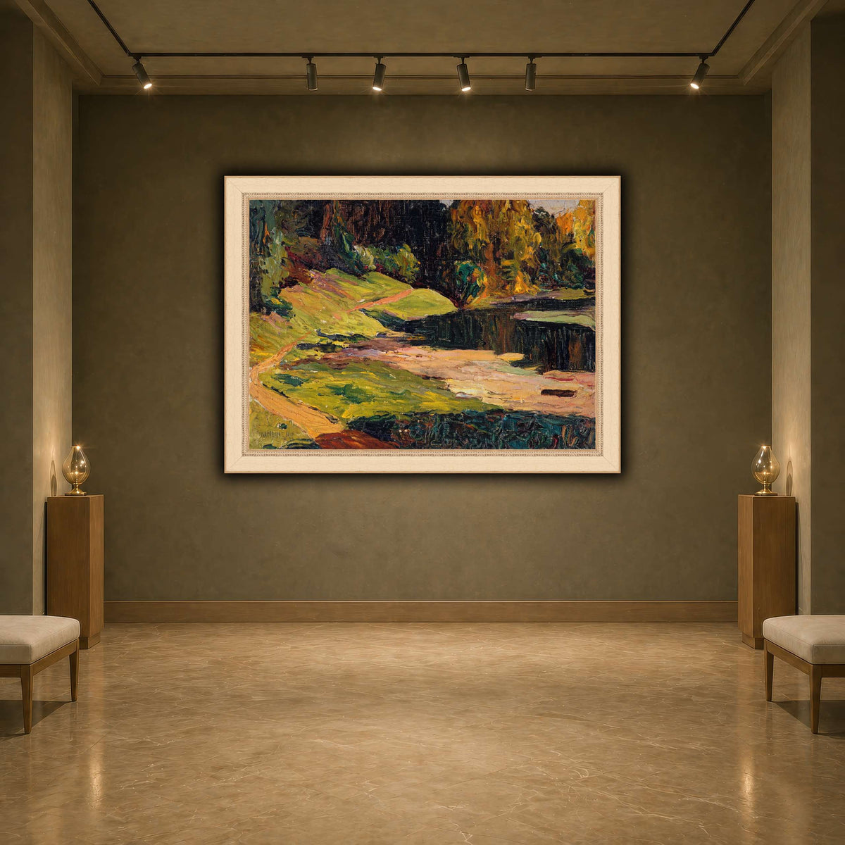 Kandinsky_-_Akhtyrka,_Park,_vers_1901_-_1903 earth-agallery