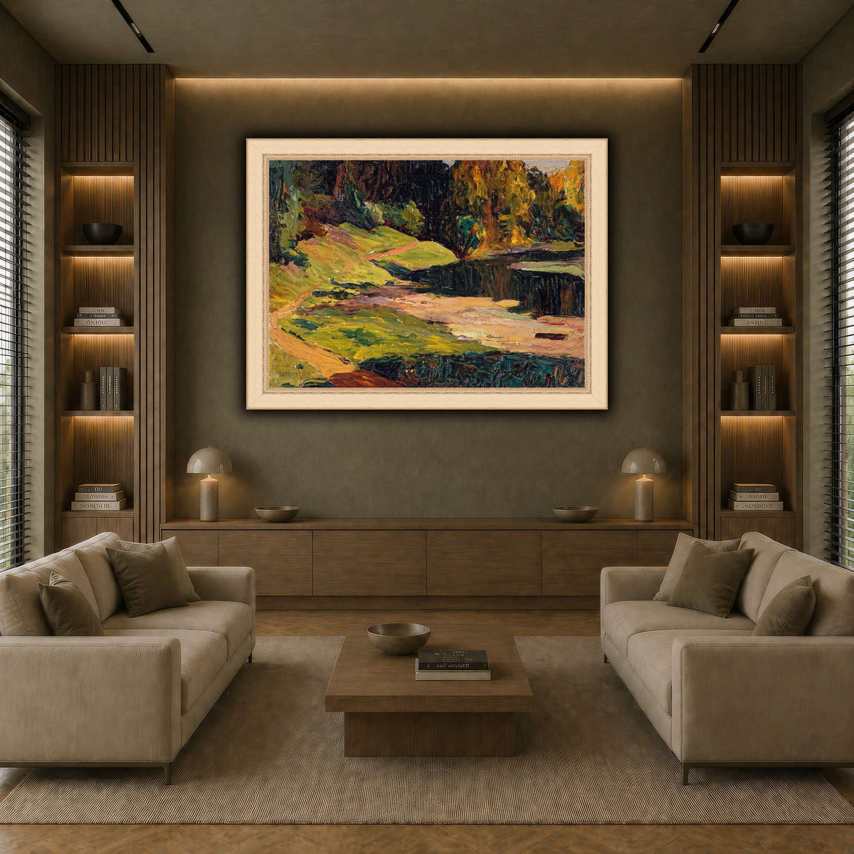 Kandinsky_-_Akhtyrka,_Park,_vers_1901_-_1903 earth-living room