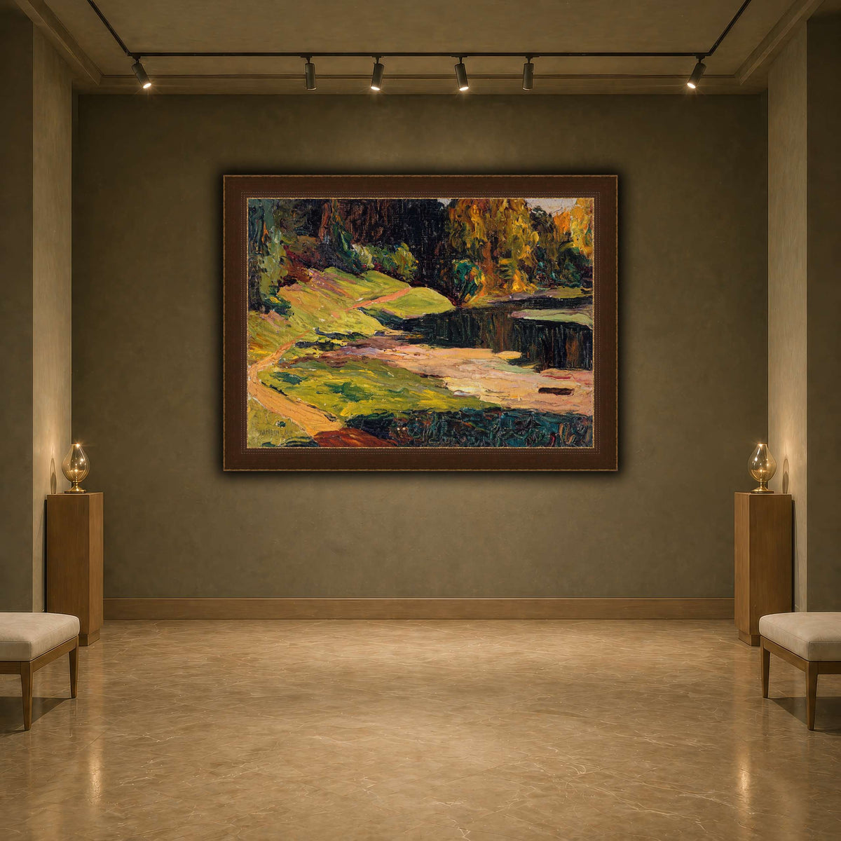 Kandinsky_-_Akhtyrka,_Park,_vers_1901_-_1903 earth-agallery