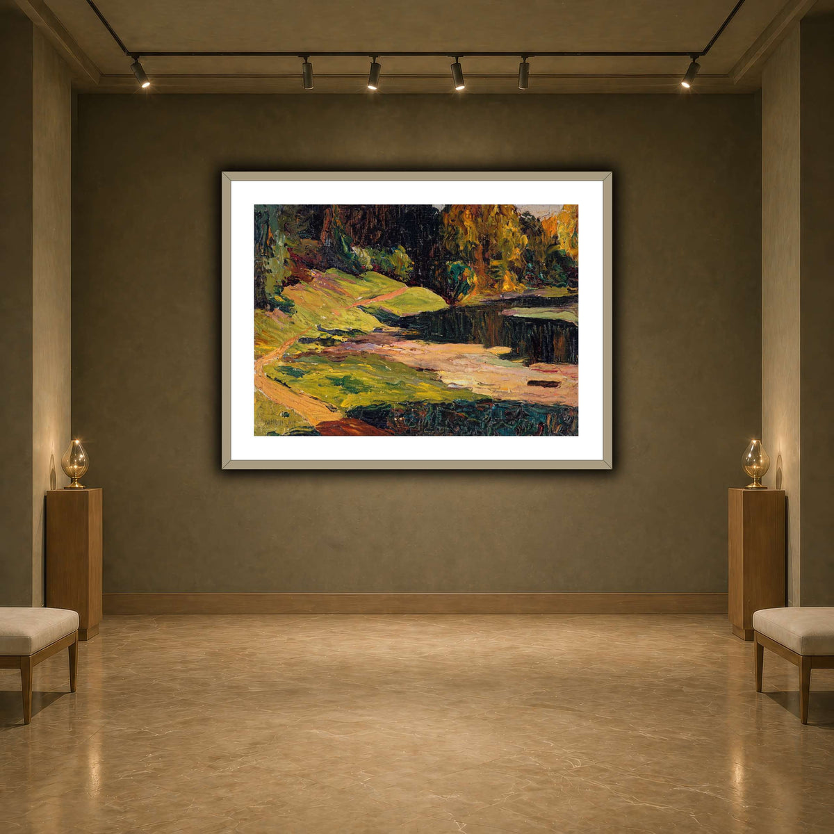 Kandinsky_-_Akhtyrka,_Park,_vers_1901_-_1903 earth-agallery