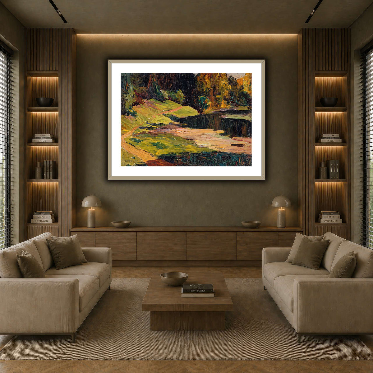 Kandinsky_-_Akhtyrka,_Park,_vers_1901_-_1903 earth-living room