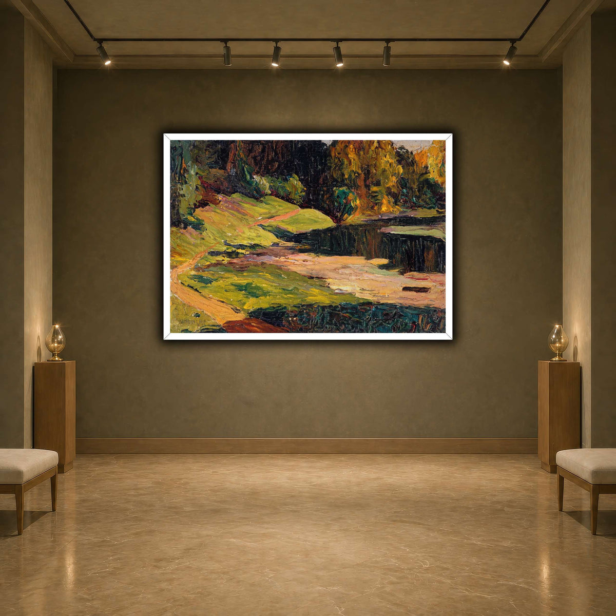 Kandinsky_-_Akhtyrka,_Park,_vers_1901_-_1903 earth-agallery