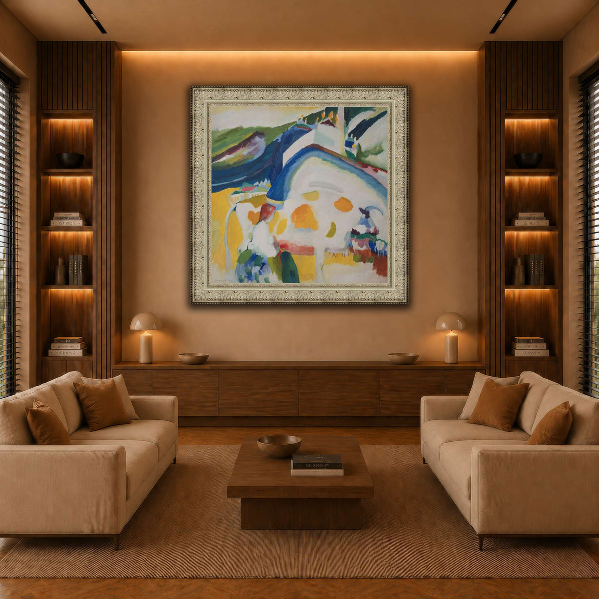 Kandinsky_-_Die_Kuh_PA291123 warm-living-room