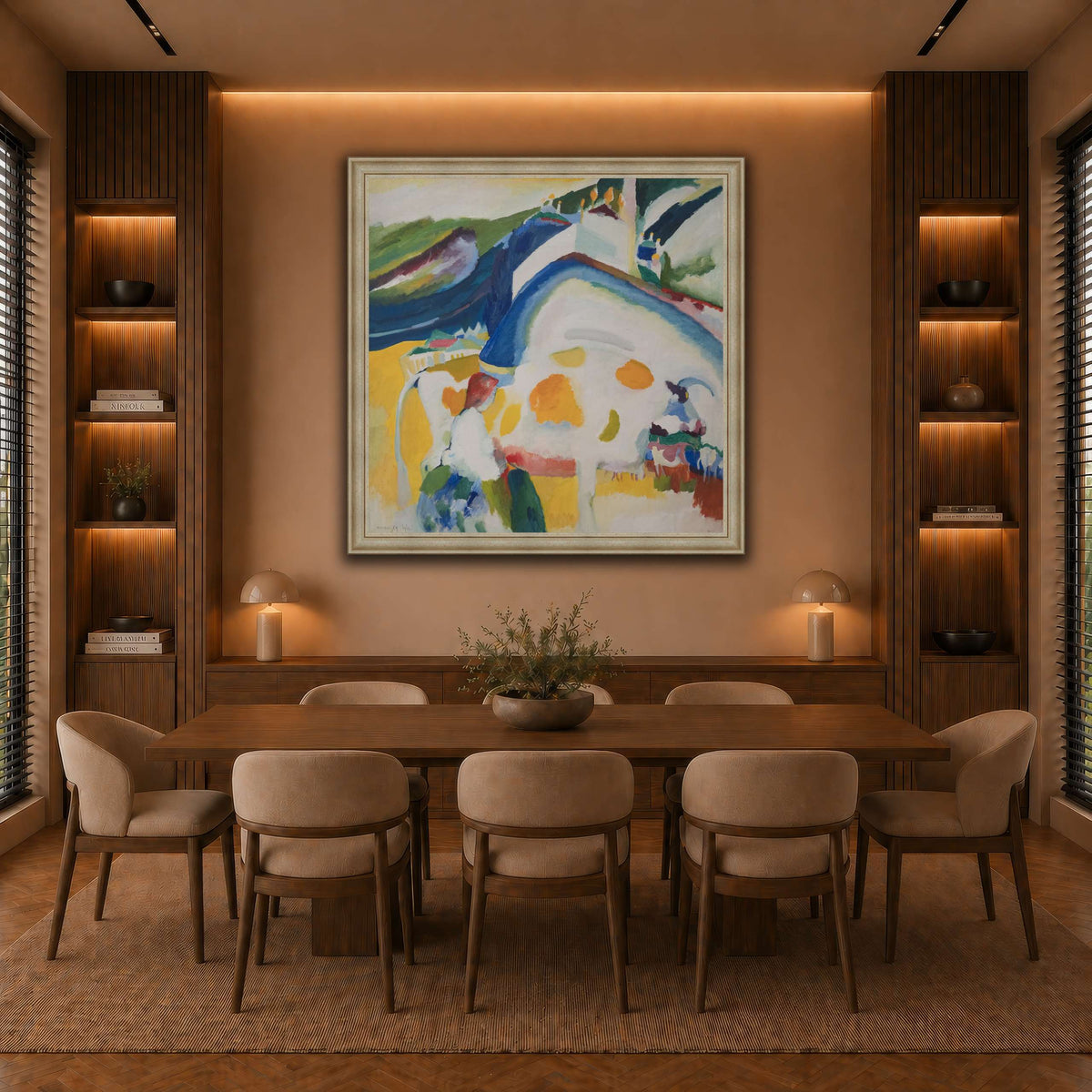 Kandinsky_-_Die_Kuh_PA291123 warm-dining room