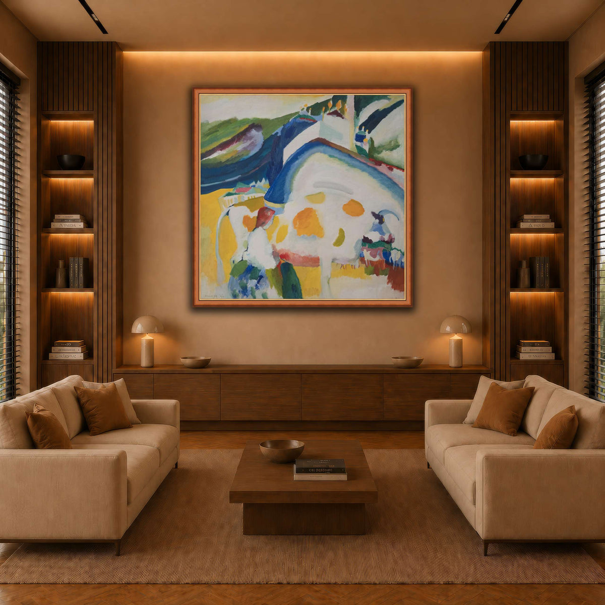 Kandinsky_-_Die_Kuh_PA291123 warm-living-room