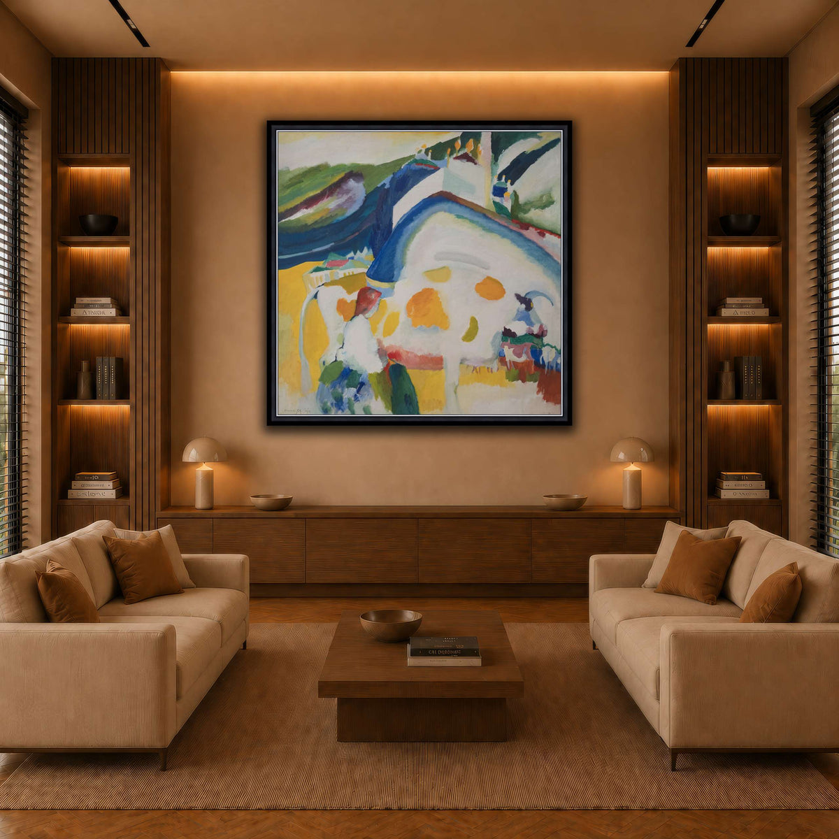 Kandinsky_-_Die_Kuh_PA291123 warm-living-room