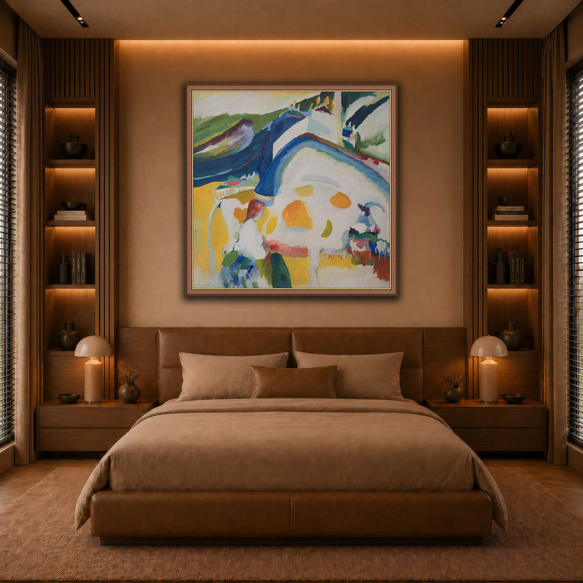 Kandinsky_-_Die_Kuh_PA291123 warm-bedroom