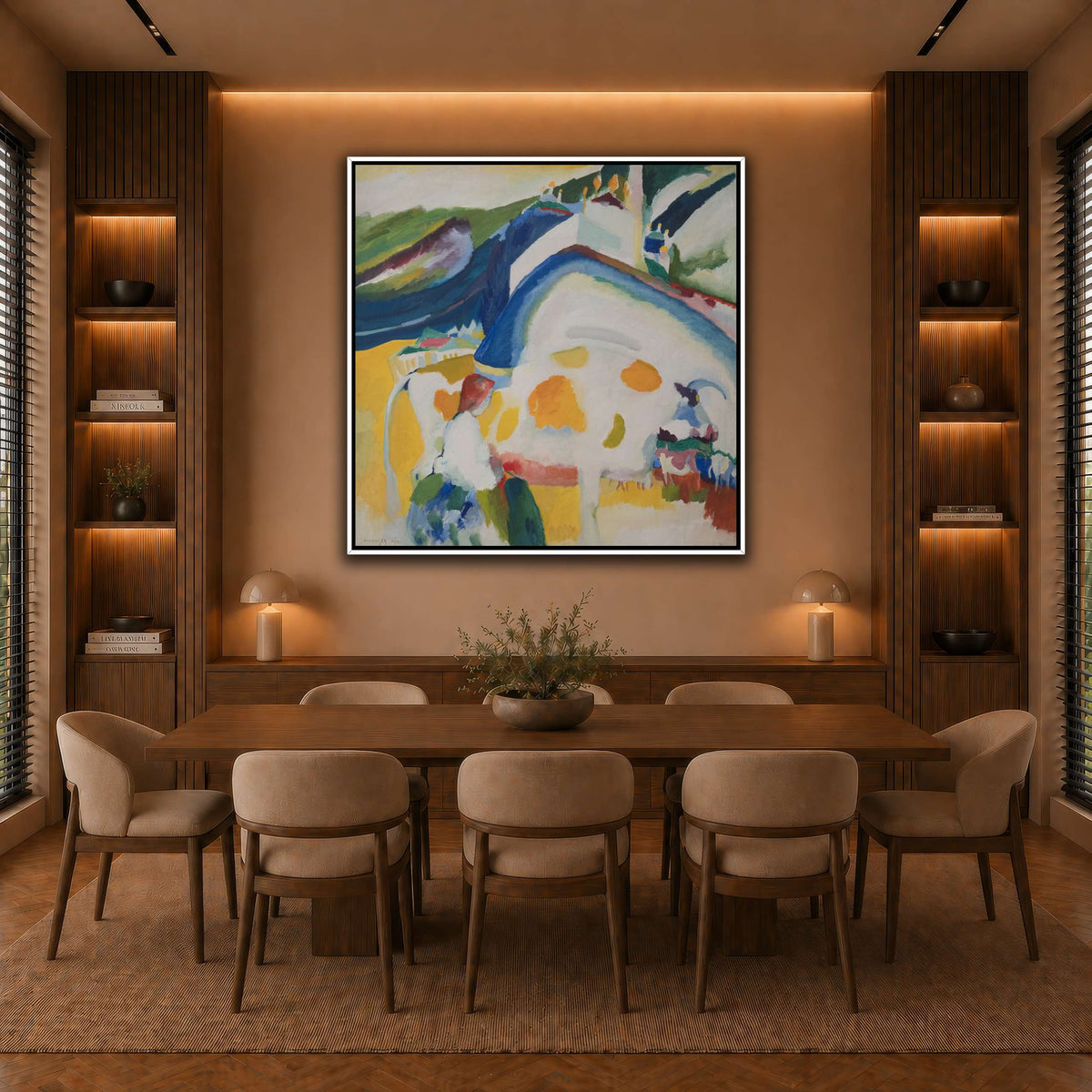 Kandinsky_-_Die_Kuh_PA291123 warm-dining room
