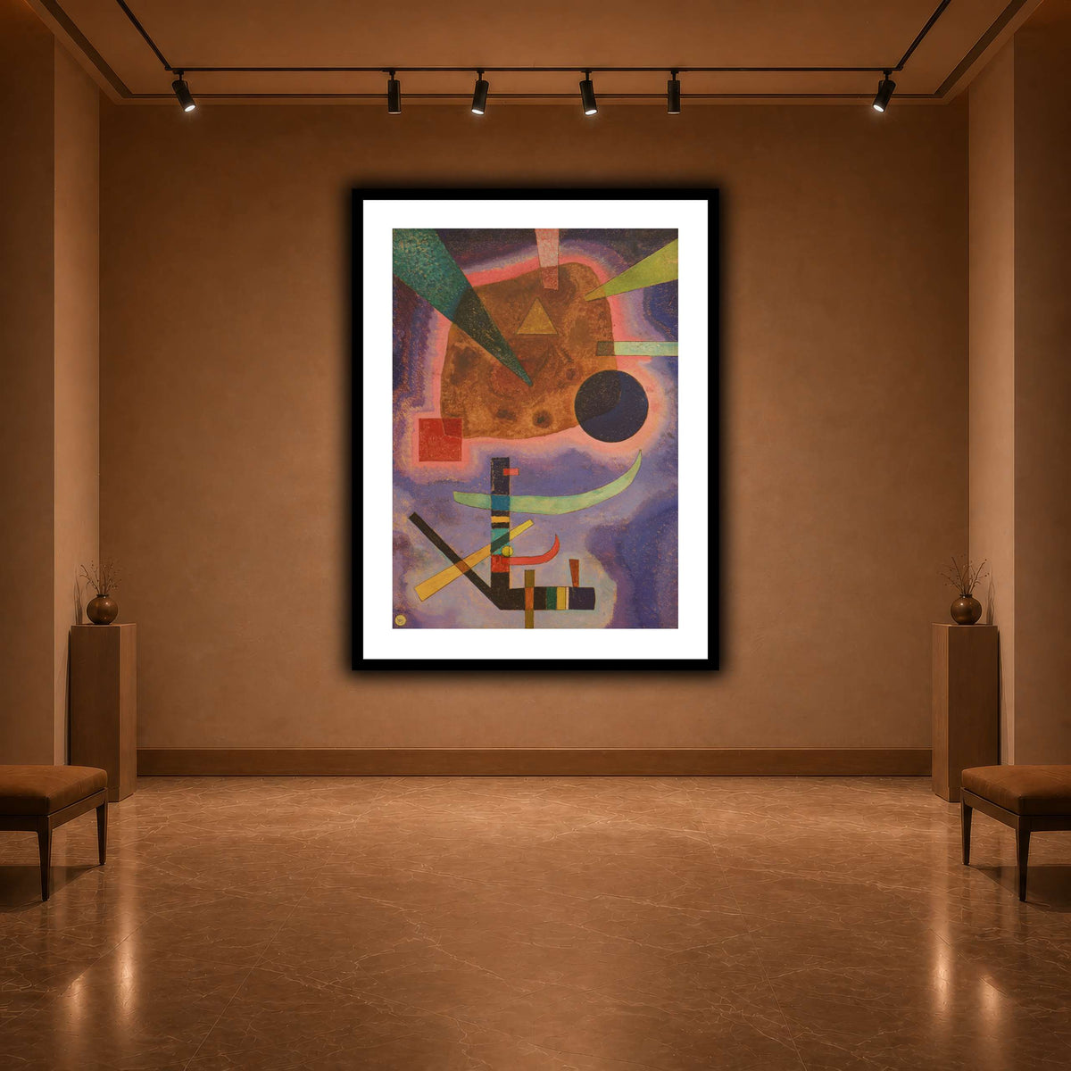 Kandinsky_-_Drei_Elemente_(1925) warm-agallery