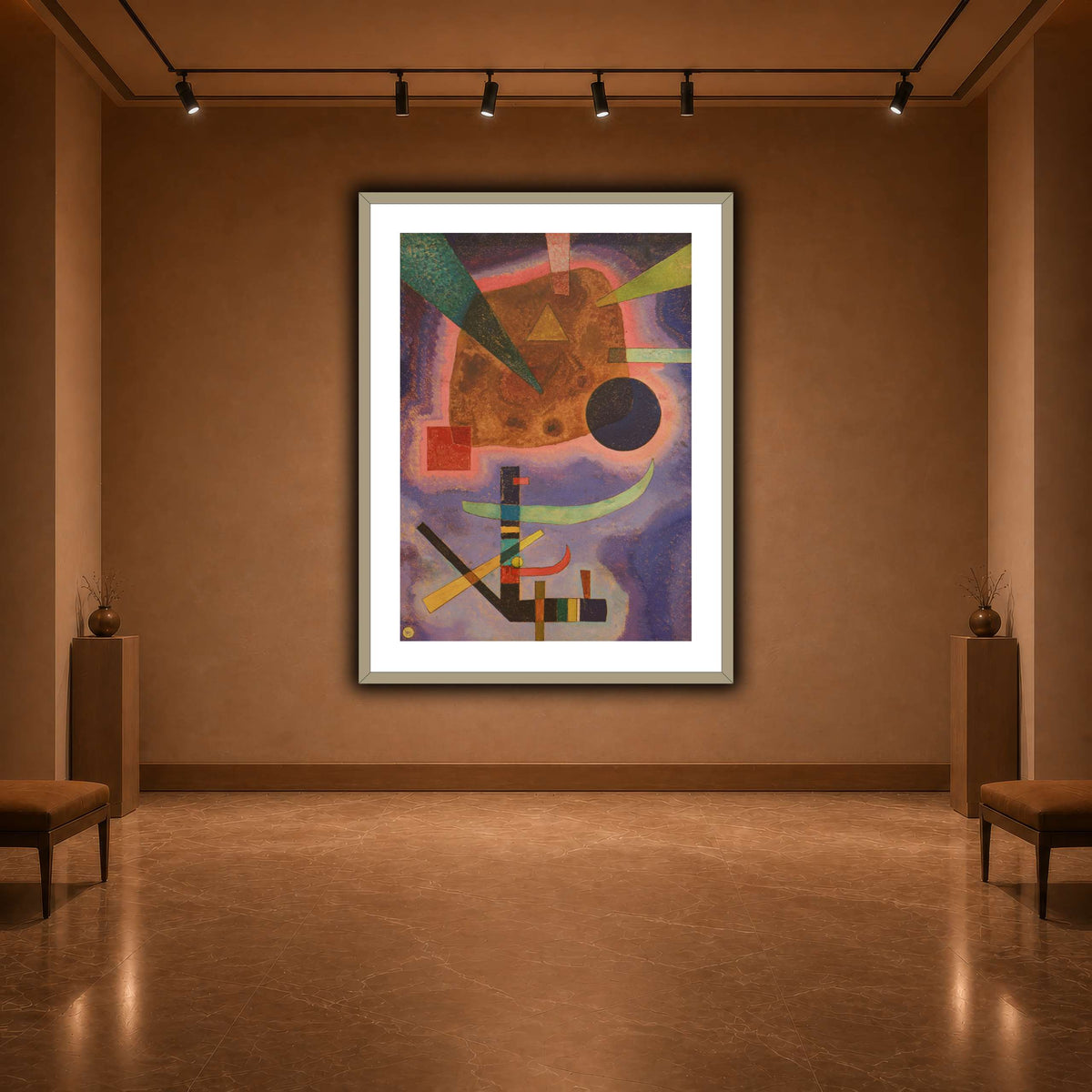 Kandinsky_-_Drei_Elemente_(1925) warm-agallery