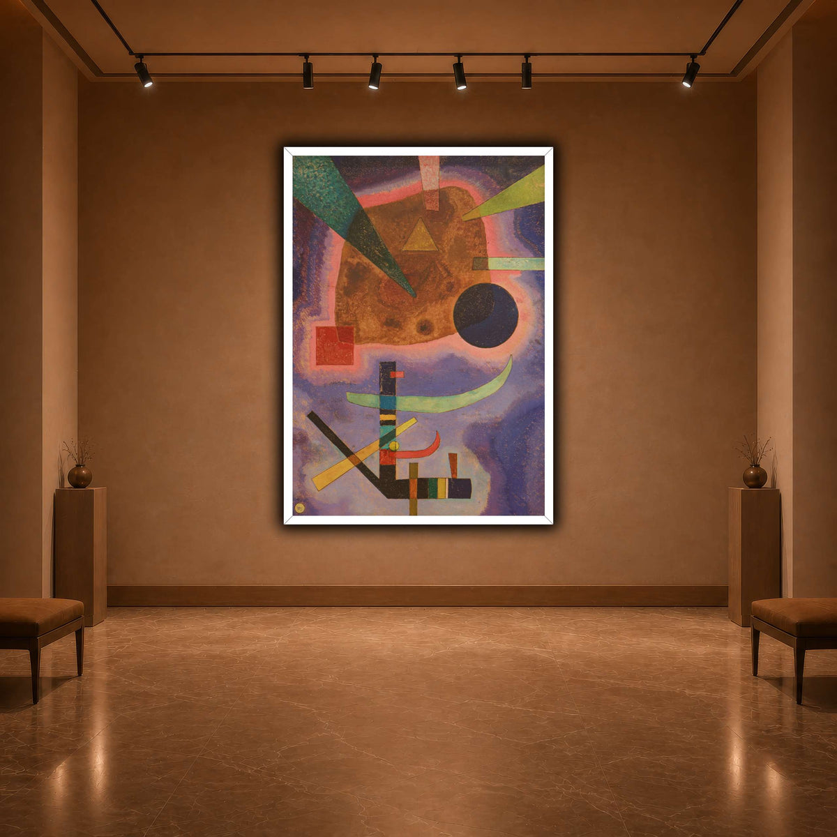 Kandinsky_-_Drei_Elemente_(1925) warm-agallery