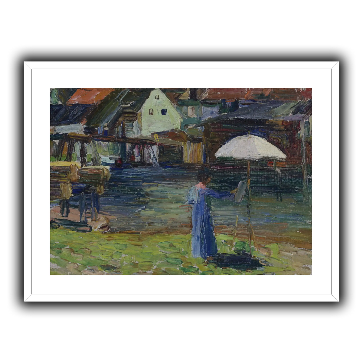 Kandinsky_-_Gabriele_Münter_beim_Malen_in_Kallmünz
