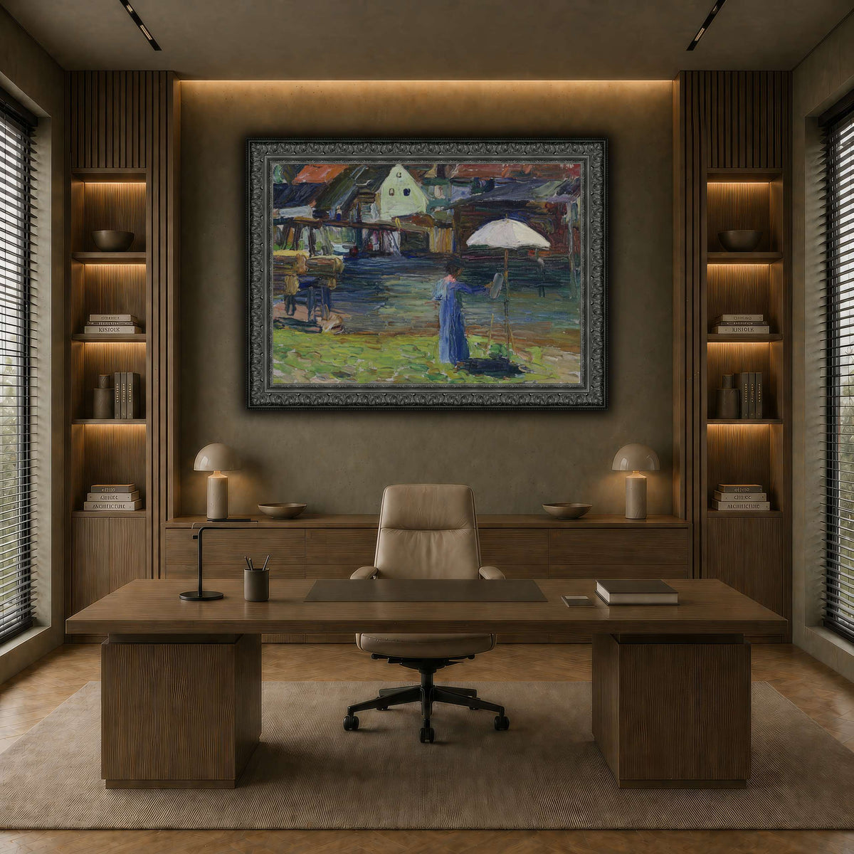 Kandinsky_-_Gabriele_Münter_beim_Malen_in_Kallmünz earth-office