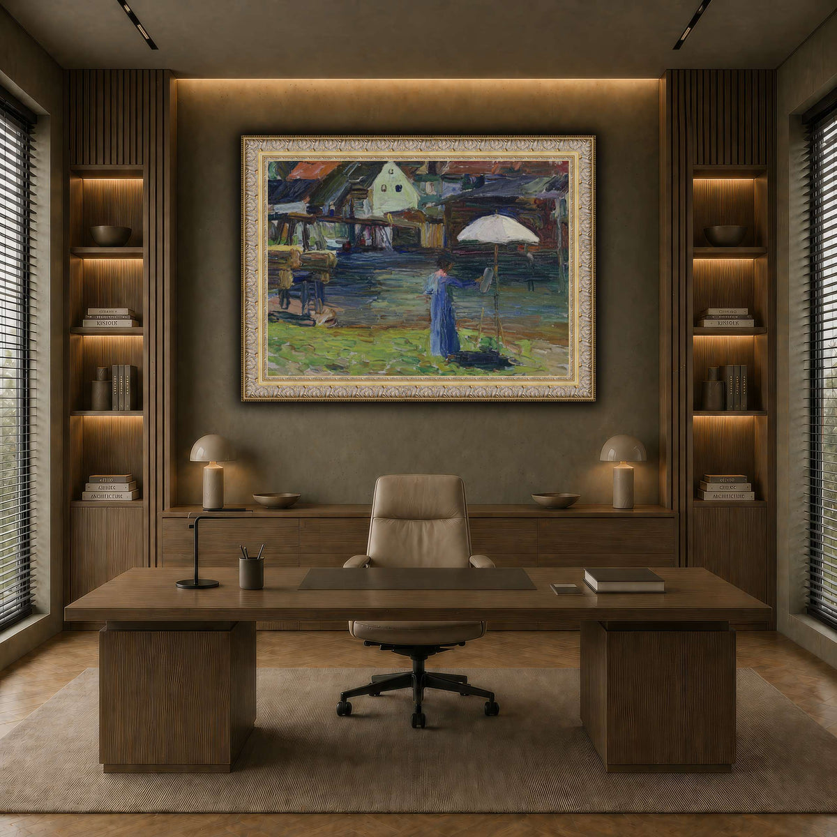 Kandinsky_-_Gabriele_Münter_beim_Malen_in_Kallmünz earth-office