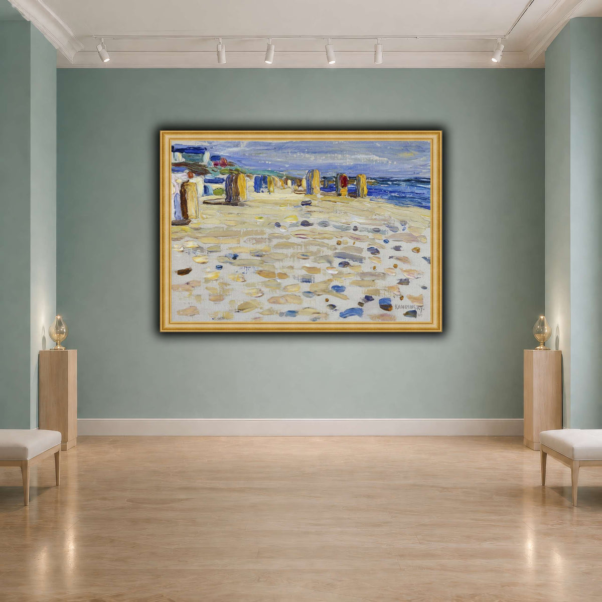 Kandinsky_-_Holland_–_Strandkörbe,_Mai-Juni_1904 cool-agallery
