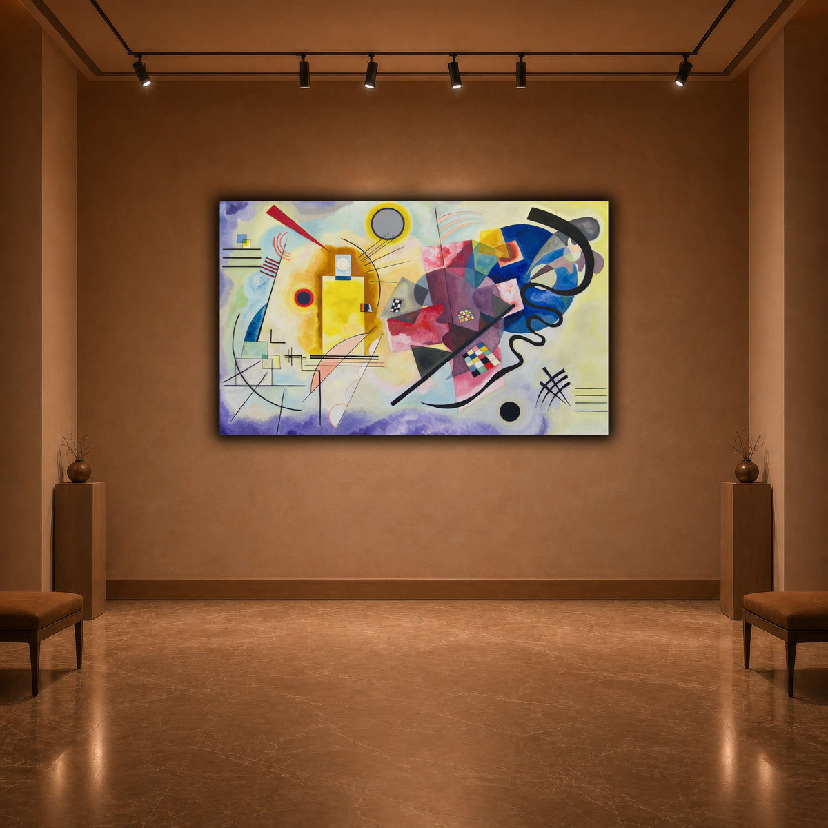 Kandinsky_-_Jaune_Rouge_Bleu warm-agallery