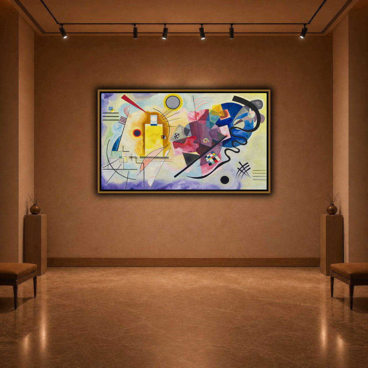 Kandinsky_-_Jaune_Rouge_Bleu warm-agallery