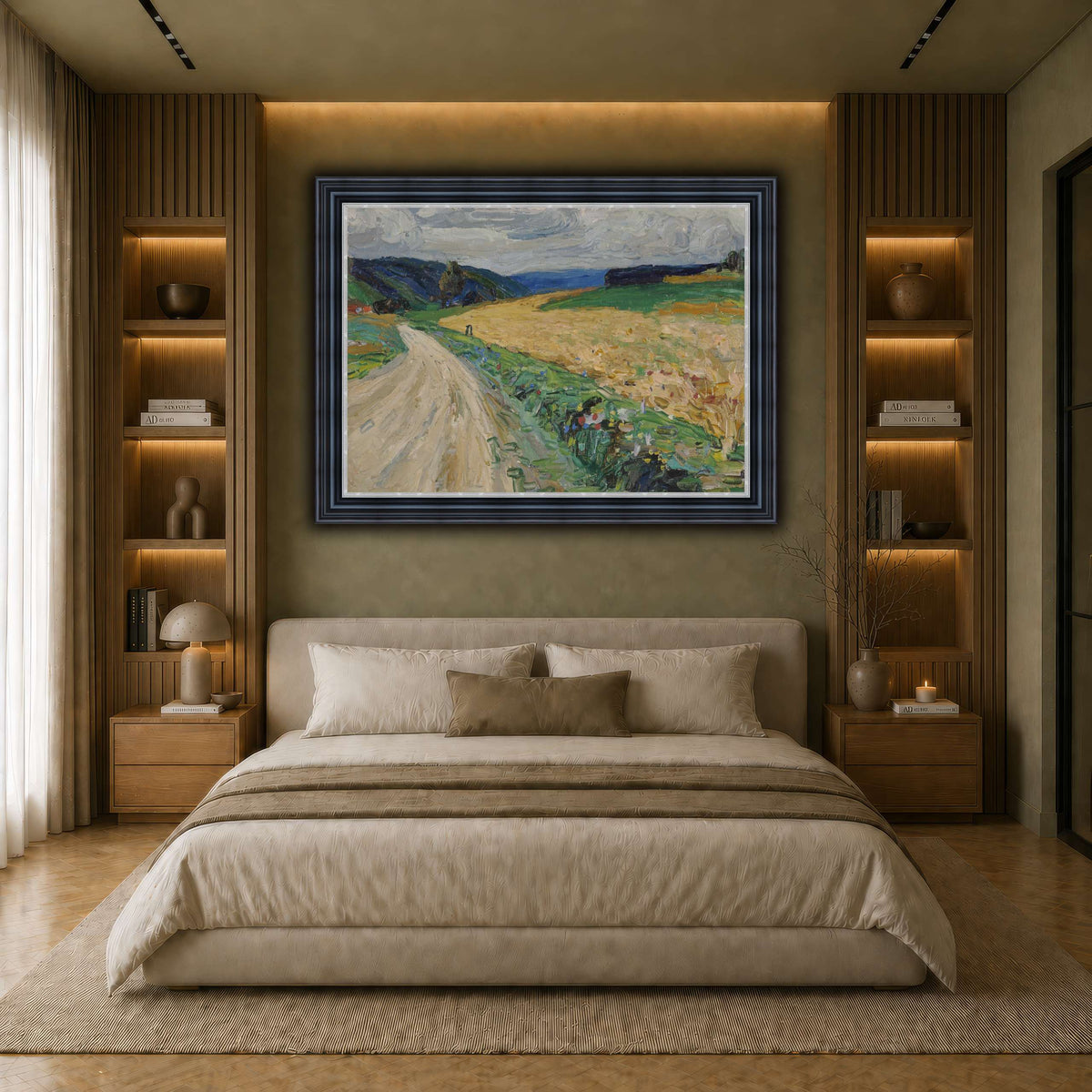 Kandinsky_-_Kallmünz_–_Naturstudie_zur_gelben_Postkutsche,_Sommer_1903 earth-bedroom