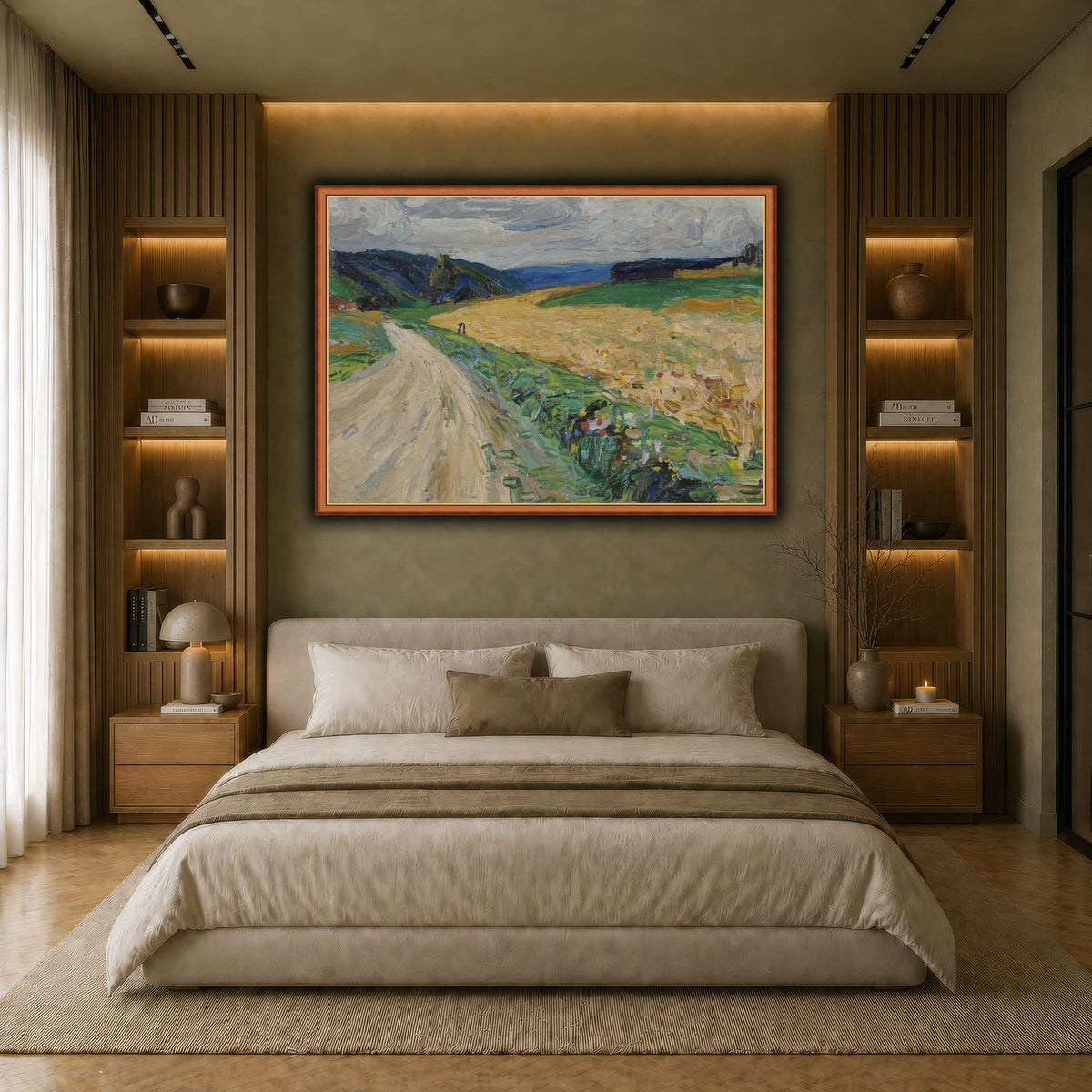 Kandinsky_-_Kallmünz_–_Naturstudie_zur_gelben_Postkutsche,_Sommer_1903 earth-bedroom