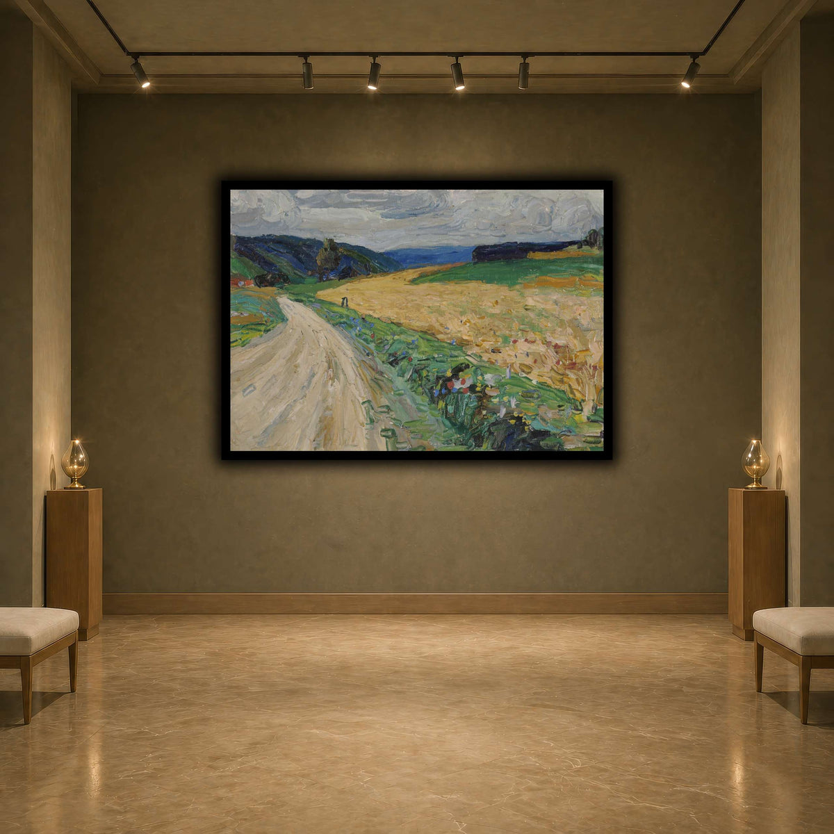 Kandinsky_-_Kallmünz_–_Naturstudie_zur_gelben_Postkutsche,_Sommer_1903 earth-agallery