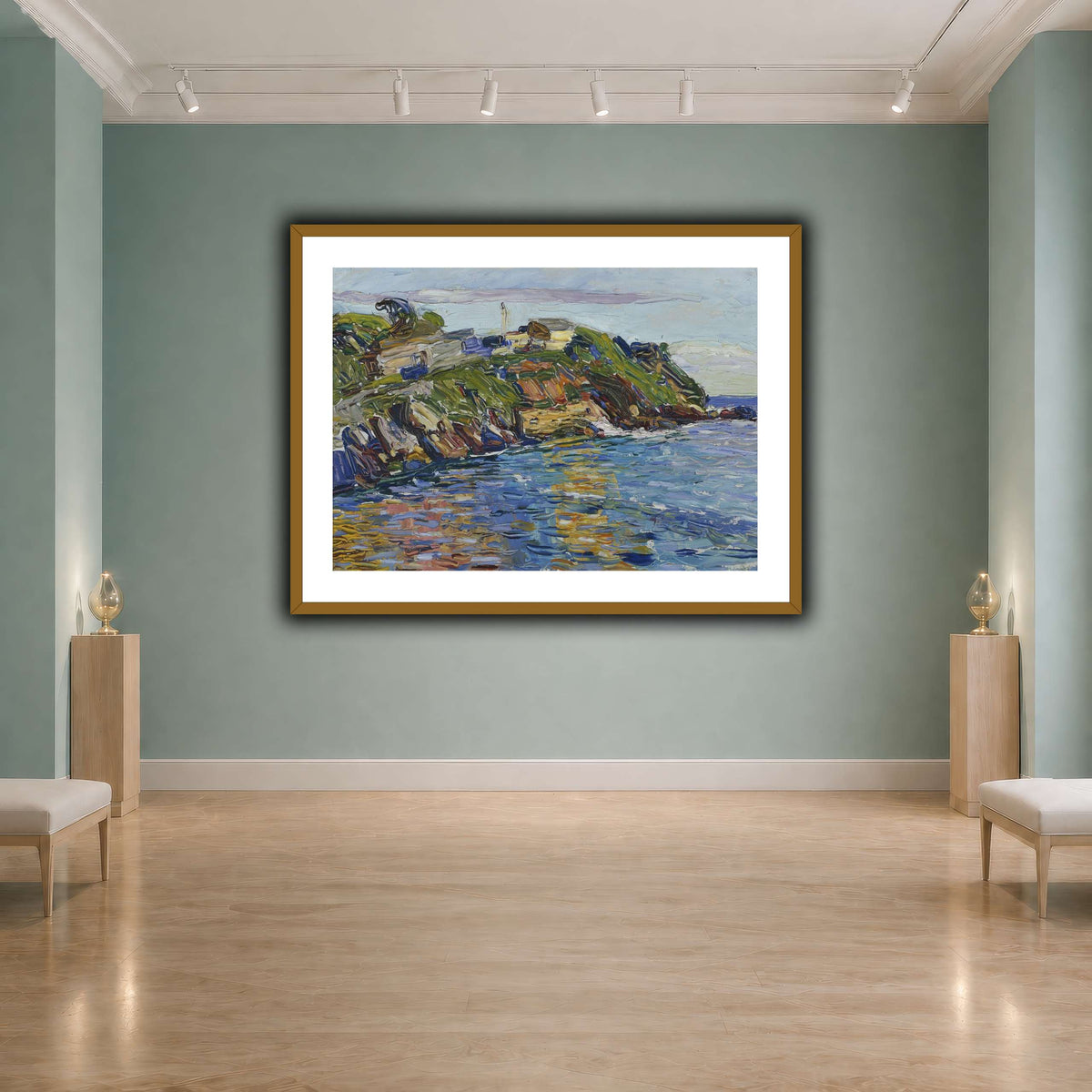 Kandinsky_-_Rapallo_–_Bucht,_Anfang_1906 cool-agallery