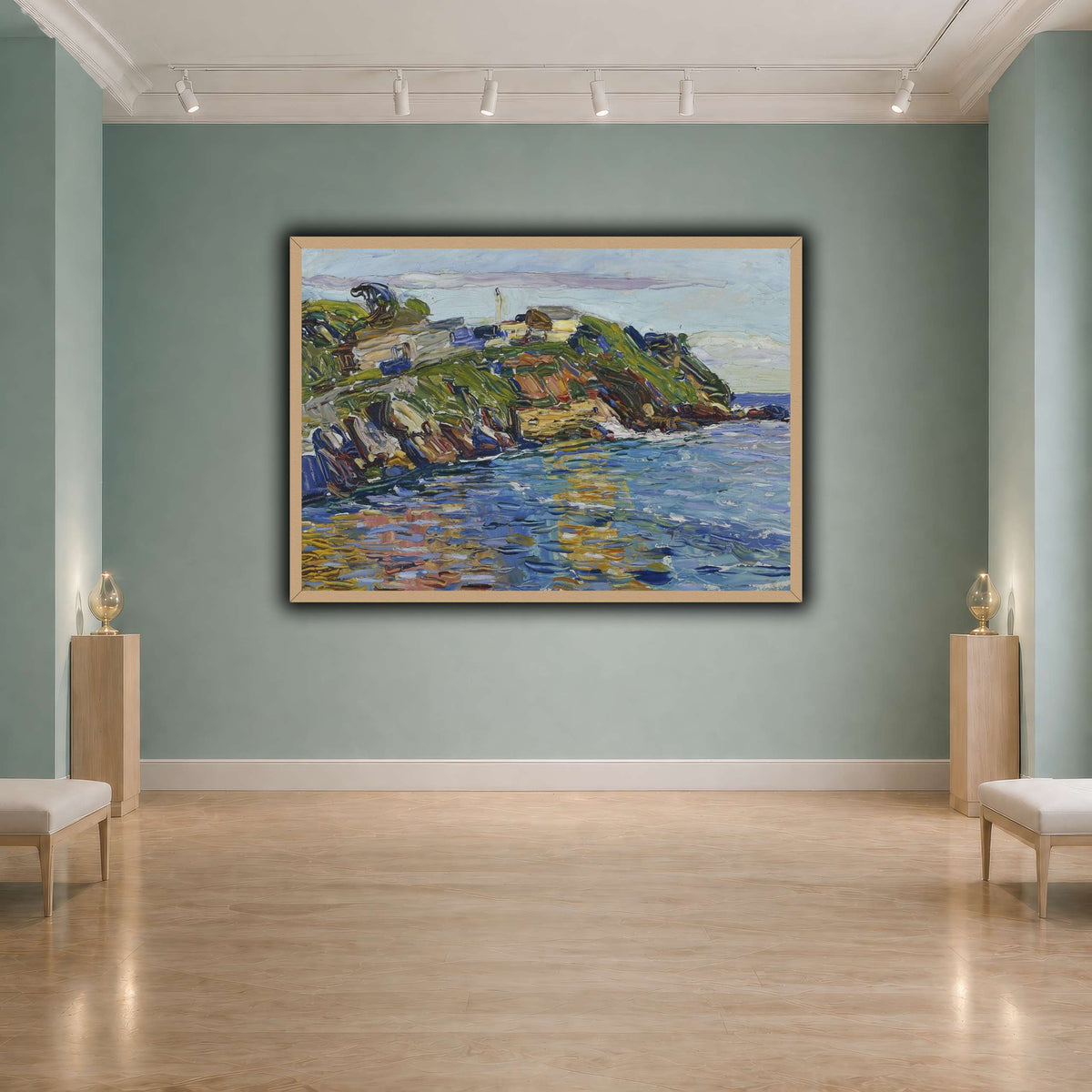 Kandinsky_-_Rapallo_–_Bucht,_Anfang_1906 cool-agallery