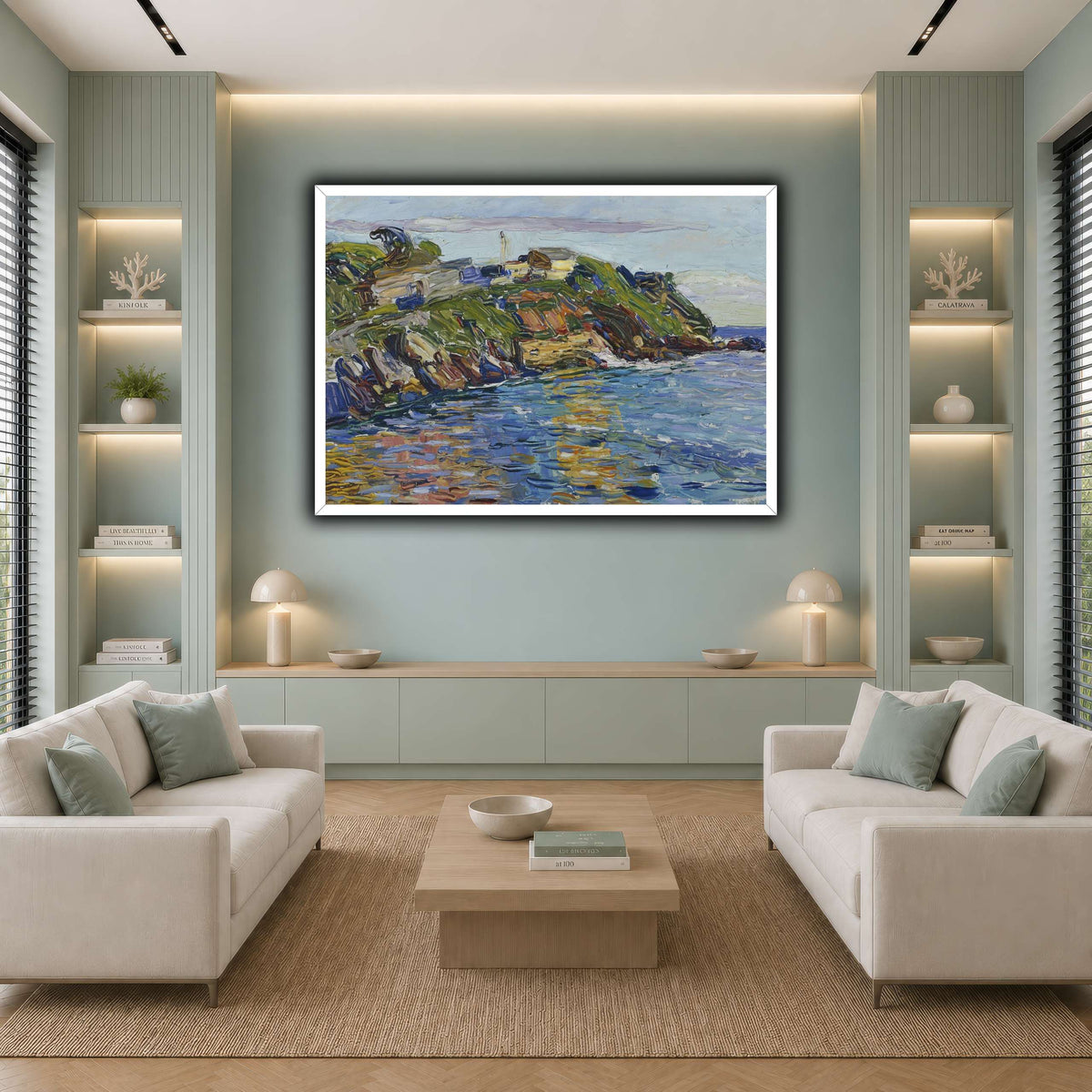 Kandinsky_-_Rapallo_–_Bucht,_Anfang_1906 cool-living room