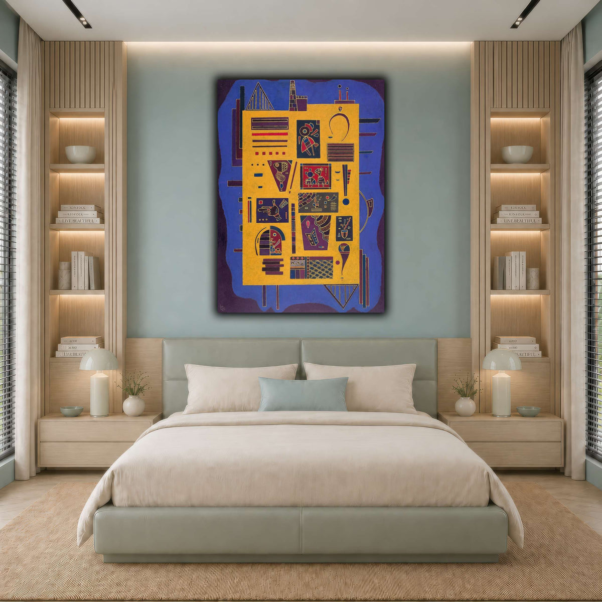 Kandinsky_-_Un_conglomérat cool-bedroom