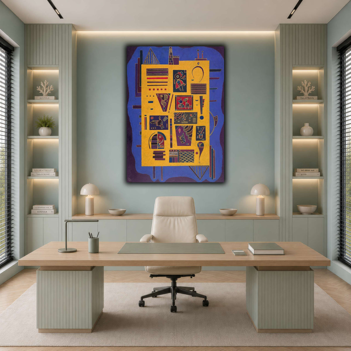 Kandinsky_-_Un_conglomérat cool-office